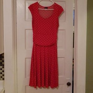 Retrolicious Red Polka Dot Dress